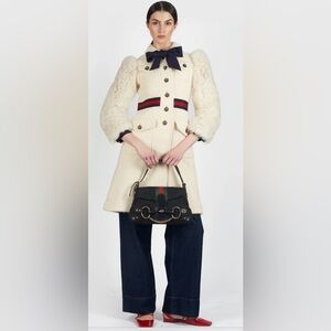 Gucci Red And Blue Coat